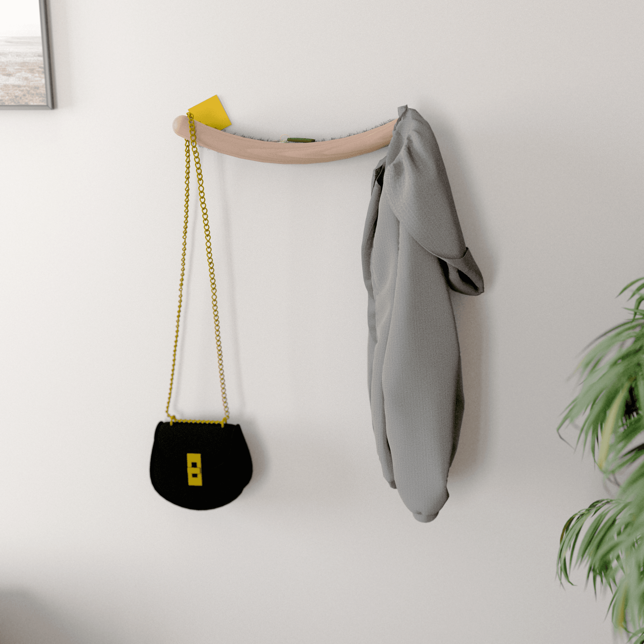 Mirror and Hanger Brush
