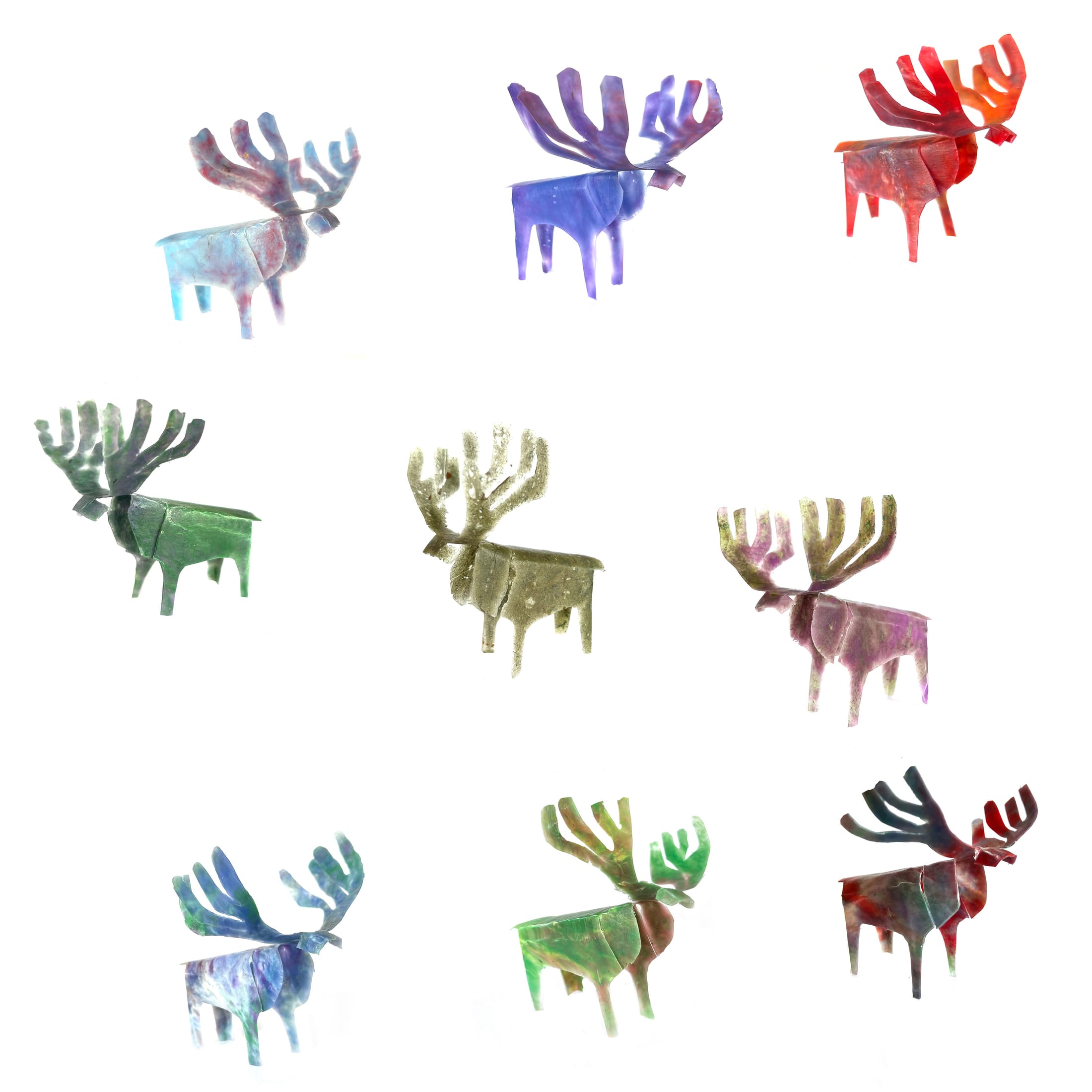Plastic Reindeer
